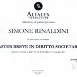 Master breve in diritto societario